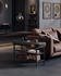 Vasagle Schuhbank Schuhregal EKHO Series Kunstleder 30x80x50 cm schwarz