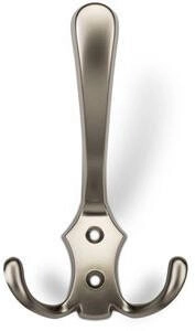 Sotech Kleiderhaken Lena 114462, lang, Edelstahloptik matt / silber, 3 Haken