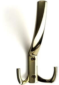 Sotech Kleiderhaken Julie 117391, lang, Messingoptik / gold, 3 Haken