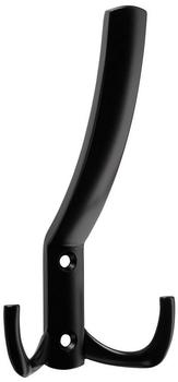 Sotech Kleiderhaken Julie 108872, lang, schwarz matt, 3 Haken