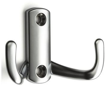 Sotech Kleiderhaken Julie 117393, kurz, chrom matt, 2 Haken