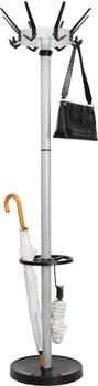 MAUL Garderobenständer caligo silber mit 32 Haken 175x46cm