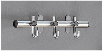 Kerkmann Kleiderhaken Arte, 6879 silber Hakenleiste mit 3 Haken
