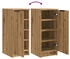 vidaXL Sitzbank Schuhbank Grau Sonoma 82x32x45,5 cm Holzwerkstoff Grau Sonoma