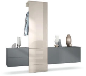 Vladon Garderoben-Set Sand 209x193x35 cm
