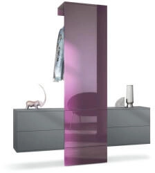 Vladon Garderoben-Set Brombeere 157x193x35 cm