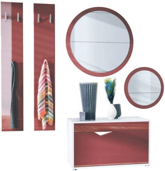Vladon Garderoben-Set Bordeaux 200x200x33 cm