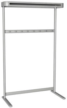Kerkmann Reihengarderobe Sevilla 100x170x43 cm Alusilber