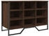 vidaXL Schuhregal Schuhablage Schuhschrank Schwarz 90x38x45,5 cm Spanplatte
