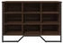 vidaXL Schuhregal Schuhablage Schuhschrank Schwarz 90x38x45,5 cm Spanplatte