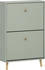 Schildmeyer Schuhschrank Bjarne mit 2 Klappen pistazie braun 60x92x19 cm