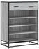 vidaXL Schuhschrank Schuhregal Altholz-Optik 59x35x70 cm Spanplatte