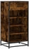 vidaXL Schuhschrank Wand-Schuhregal Artisan-Eiche 80x18x90 cm Holzwerkstoff