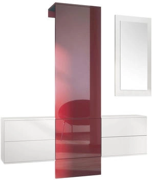 Vladon Garderoben-Set Bordeaux 157x193x35 cm