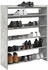 vidaXL Schuhregal Schuhschränke 2 Stk Altholz-Optik 28x27x102 cm Spanplatte