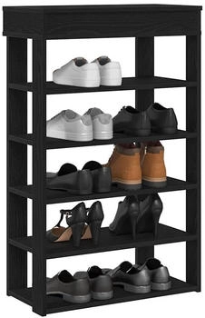 vidaXL Schuhregal Altholz-Optik 60x25x62 cm Holzwerkstoff