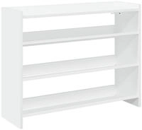 vidaXL Schuhregal Wei&szlig; 80x25x62 cm Holzwerkstoff