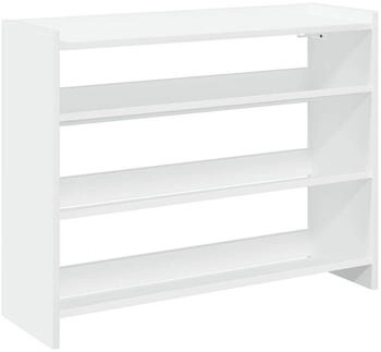 vidaXL Schuhschrank Schuhregale 2 Stk Stapelbar Sonoma-Eiche 89,5x30x40 cm