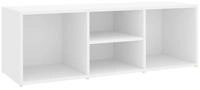 vidaXL Schuhbank Wei&szlig; 105x35x35 cm Holzwerkstoff