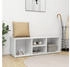vidaXL Schuhregal Eichen-Optik 80x25x61,5 cm Holzwerkstoff