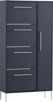 Schildmeyer Schuhschrank Kent blau blau 88,5x174x30 cm