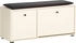 Schildmeyer Schuhbank Lovund schwarz 98,5x47x33 cm