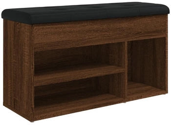 vidaXL Schuhschrank Schuhregale 2 Stk Stapelbar Grau Sonoma 89,5x30x40 cm