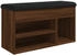 vidaXL Schuhschrank Schuhregale 2 Stk Stapelbar Grau Sonoma 89,5x30x40 cm