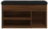 vidaXL Schuhschrank Schuhregale 2 Stk Stapelbar Grau Sonoma 89,5x30x40 cm
