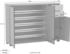 Schildmeyer Schuhschrank Alexa schwarz 142x105,5x35 cm