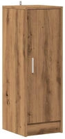 vidaXL Schuhschrank Artisan-Eiche 32x35x92 cm Holzwerkstoff