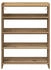 vidaXL Schuhregal Schuhregale Stapelbar Artisan-Eiche 60x30x30,5 cm 2-tlg. Eiche
