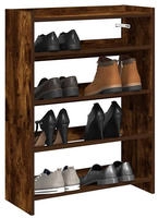 vidaXL Schuhregal R&auml;uchereiche 60x25x81 cm Holzwerkstoff