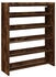 vidaXL Schuhregal Räuchereiche 48x38x97,5 cm Holzwerkstoff