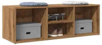 vidaXL Schuhbank Artisan-Eiche 105x35x35 cm Holzwerkstoff