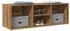vidaXL Schuhregal Eichen-Optik 60x25x100 cm Holzwerkstoff