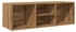 vidaXL Schuhregal Eichen-Optik 60x25x100 cm Holzwerkstoff