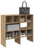 vidaXL Schuhregal Betongrau 52x37,5x100 cm Holzwerkstoff Betongrau