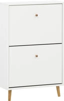 Schildmeyer Schuhschrank "Bjarne, Breite 59 cm" Griffe und M&ouml;belf&uuml;&szlig;e aus