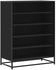 vidaXL Sitzbank Schuhbank Räuchereiche 62x32x50 cm Holzwerkstoff