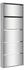 vidaXL Schuhschrank Schuhregal mit Spiegel 5 Fächer Grau Sonoma 63x17x169,5 cm