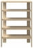 vidaXL Schuhregal Grau Sonoma 74,5x37,5x100 cm Holzwerkstoff Grau Sonoma