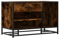 vidaXL Schuhbank R&auml;uchereiche 80x40x53,5 cm Holzwerkstoff und Metall