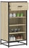 vidaXL Schuhbank Schuhbank Weiß 62x32x50 cm Spanplatte