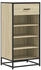 vidaXL Schuhbank Schuhbank Weiß 62x32x50 cm Spanplatte