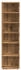 vidaXL Schuhregal Schuhschränke Artisan-Eiche 28x27x102 cm Holzwerkstoff 2-tlg. Eiche