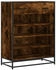 vidaXL Schuhregal Wand-Schuhregal Altholz-Optik 80x18x60 cm Holzwerkstoff