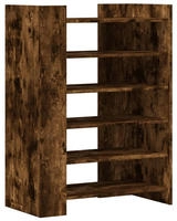 vidaXL Schuhschrank R&auml;uchereiche 74,5x37,5x100 cm Holzwerkstoff