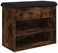 vidaXL Schuhbank R&auml;uchereiche 62x32x50 cm Holzwerkstoff