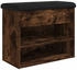 vidaXL Schuhregal Altholz-Optik 61x32x70 cm Holzwerkstoff